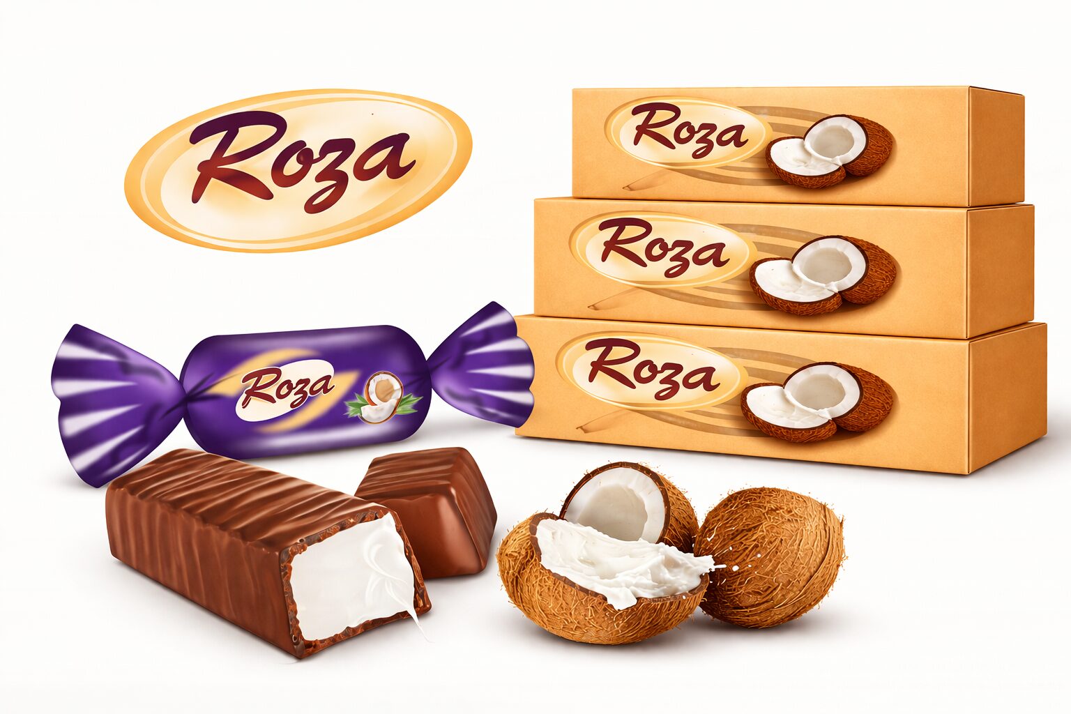 Roza Coconut Coconut