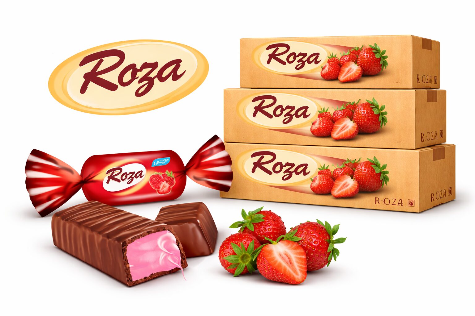 Roza Strawberry Strawberry